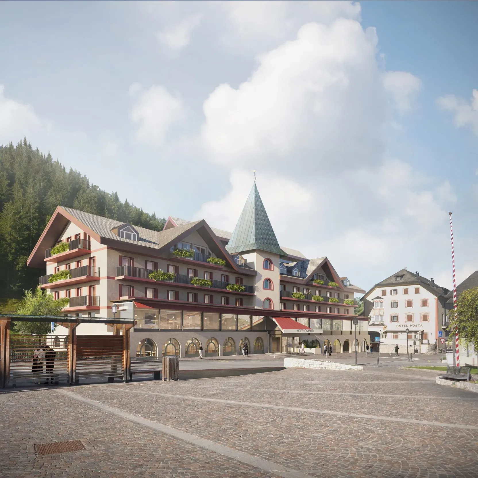 Hotel Oswald in the Dolomites