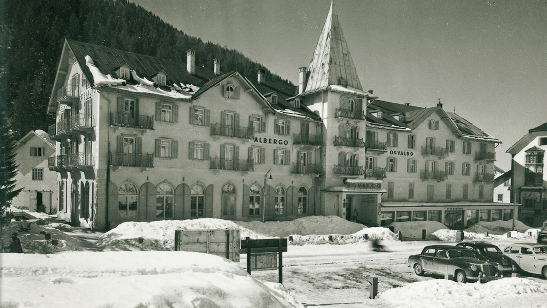 SELVA GARDENA MEDAGLIA SKI MONTAGNA TRENTINO ALTO ADIGE ALBERGO OSVALDO OSWALD 