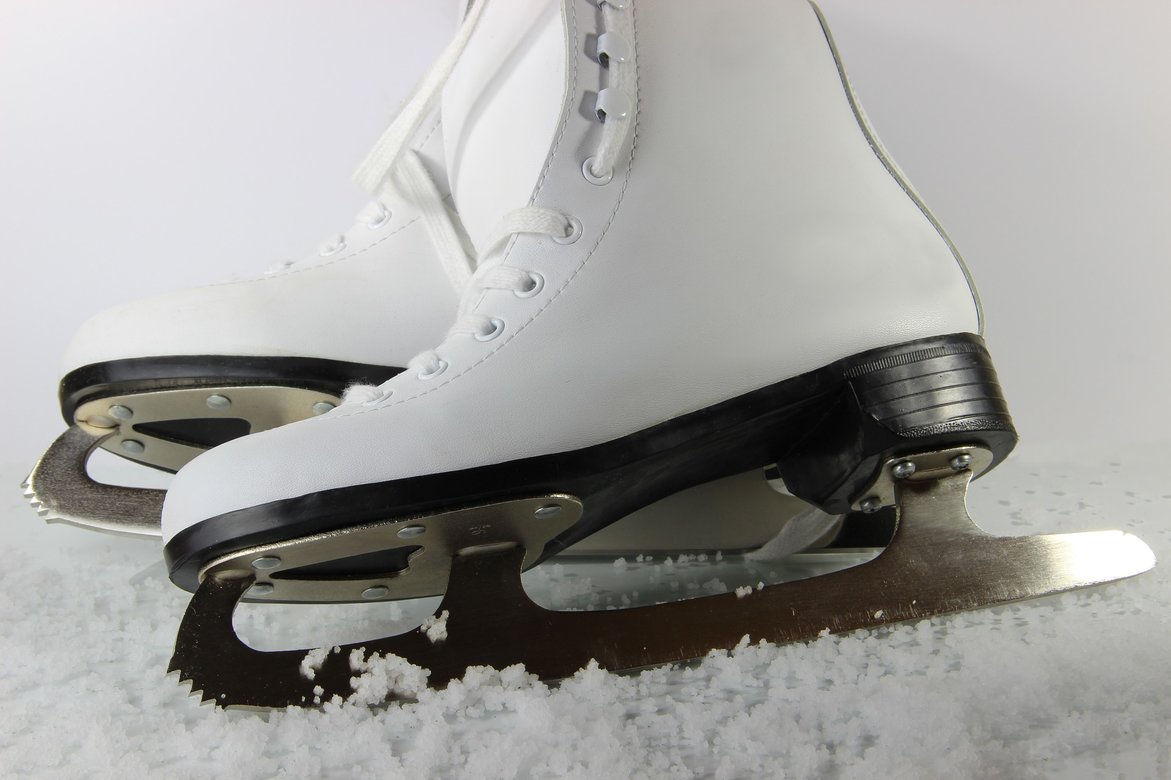 Ice skating near the Hotel